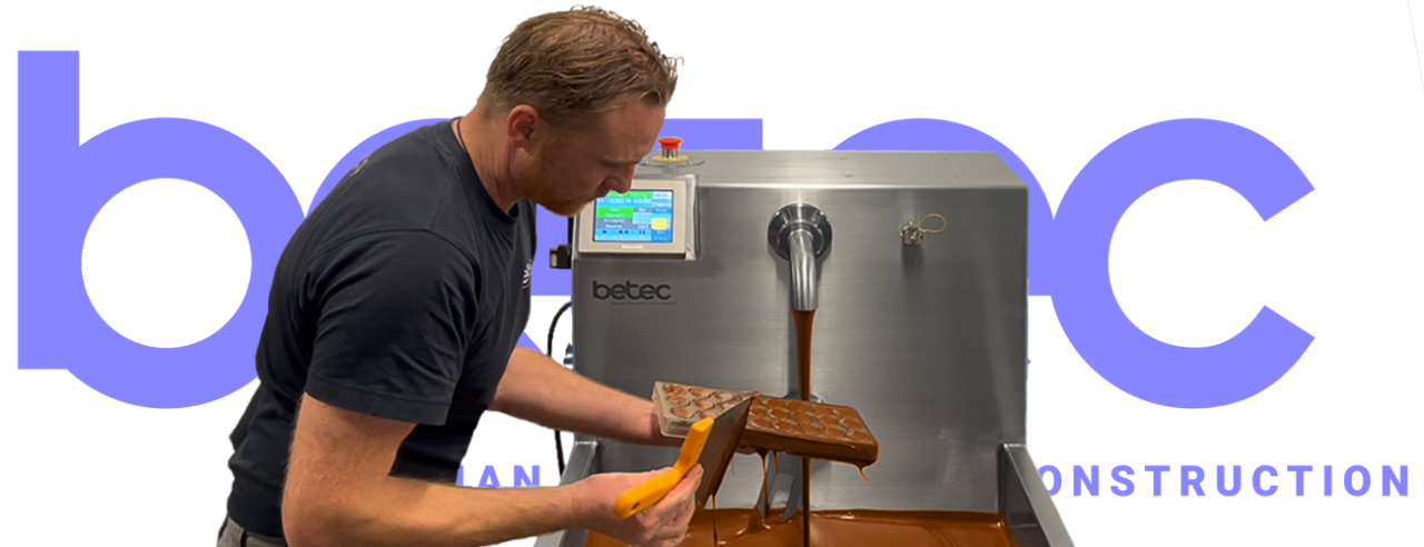 Explore the complete world of chocolate processing with Betec. Our innovative machines, from melting tanks to decorating machines, deliver unmatched precision, efficiency, and quality for both artisanal and industrial producers. Optimize every step in your chocolate production with Betec's leading-edge technology.